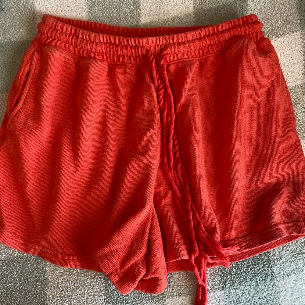 Universal Thread Vibrant Red Athletic Shorts